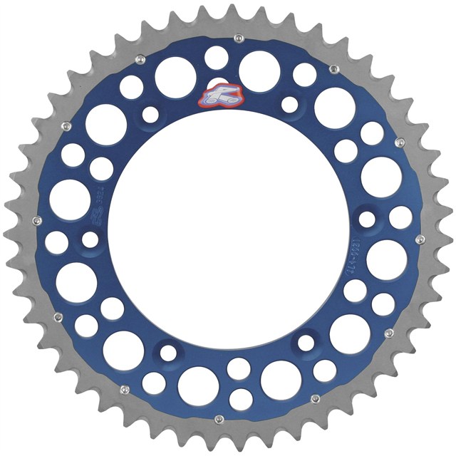 RENTHAL rozeta TWINRING 899 52 (ocel-hliník) barva světle modrá KTM/HUSQVARNA/HUSABERG (JTR897,52) (89952) (RENTHAL rozeta TWINRING 899 52)