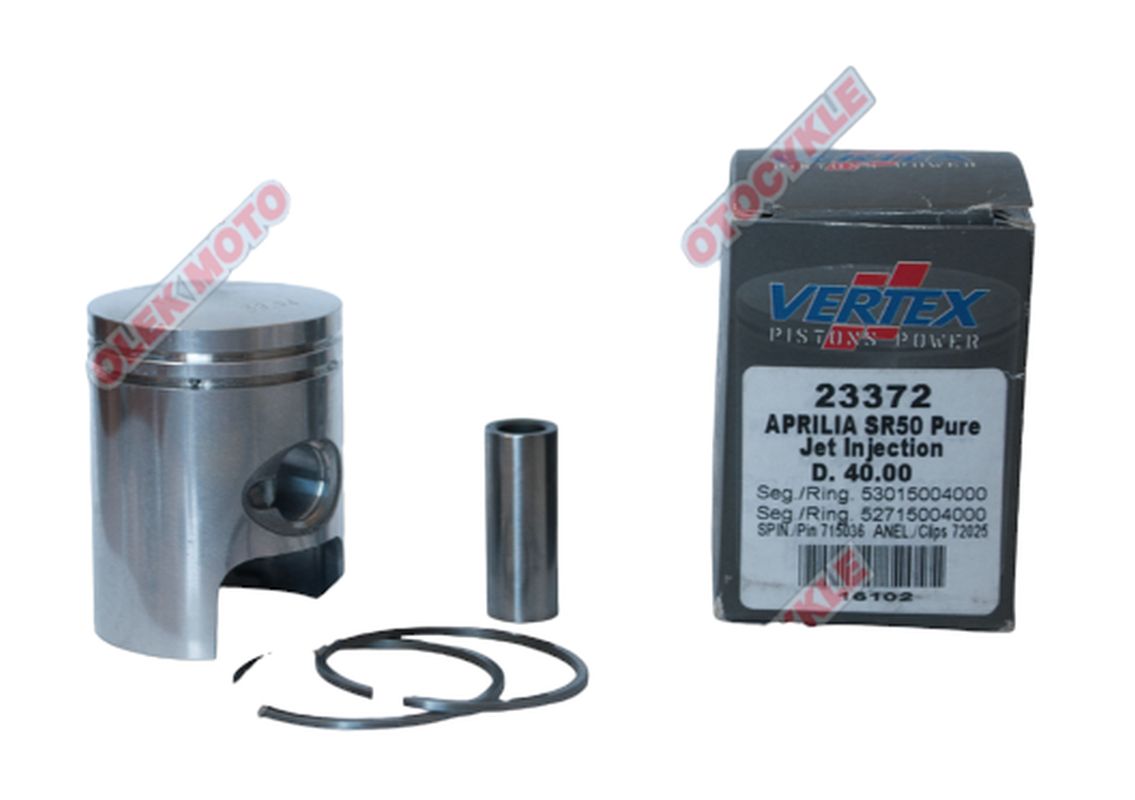 VERTEX píst APRILIA 50 skútr SR50 40,40 mm (+0,40 mm)