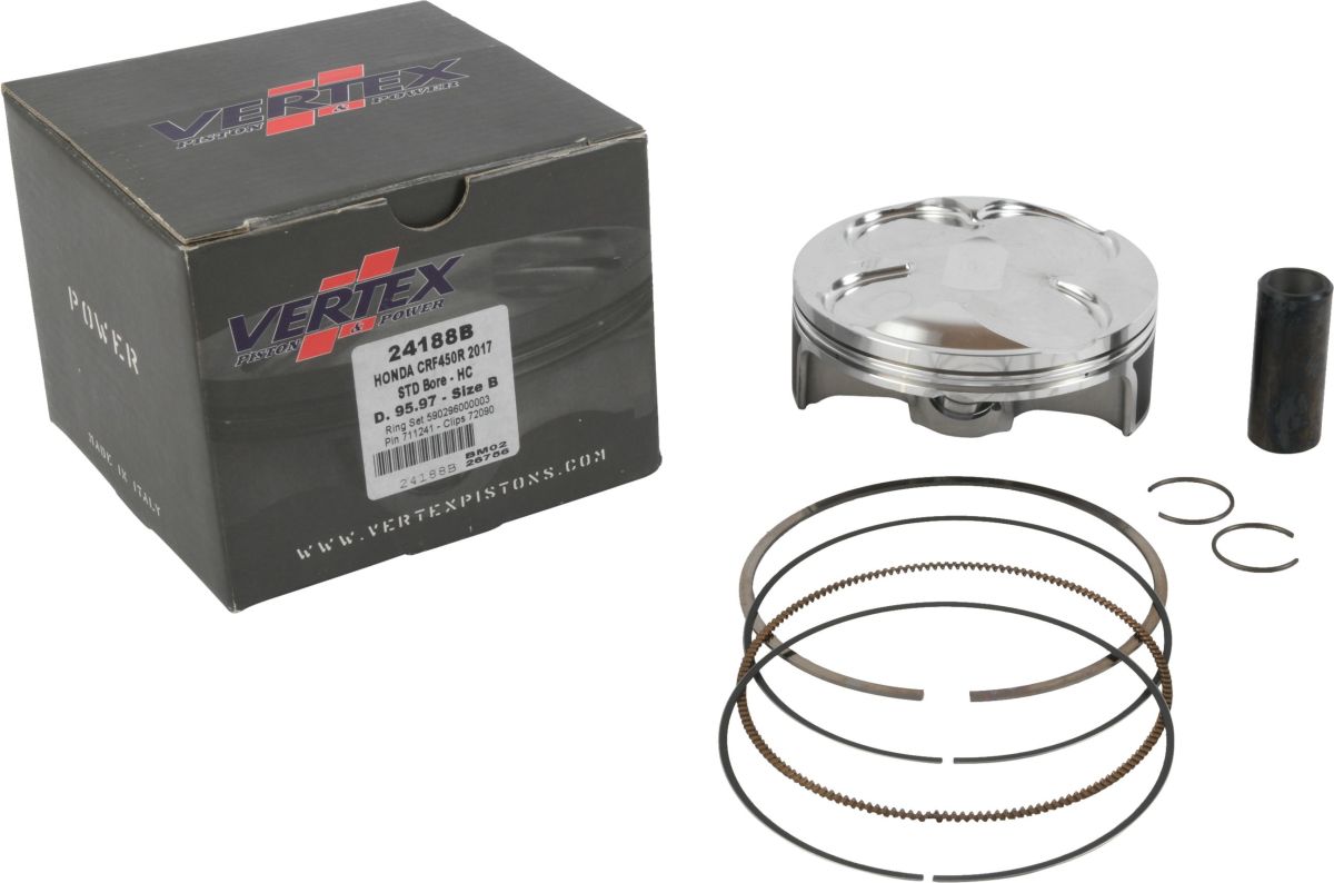 VERTEX píst HONDA CRF 450R 17-18, CRF 450RX 17-18 HC (95,96mm) (14,4:1=+0,6)