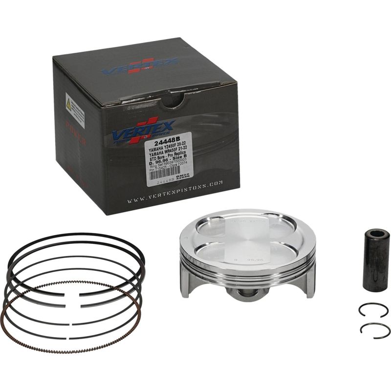 VERTEX piston YAMAHA YZF 450 (YZ 450F) 20-22, WRF 450 (WR450F) 21-23 (96.95MM) REPLICA (rings 590397000003)