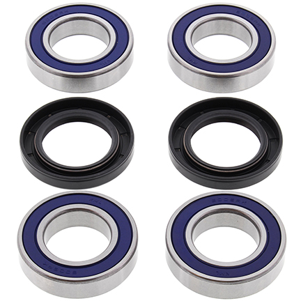 Rear wheel bearings with sealing components ALL BALLS 25-1592