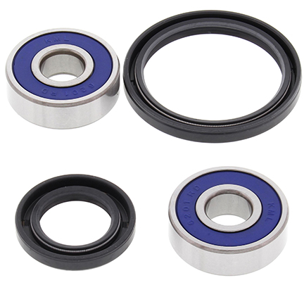 Front wheel bearings with sealing components ALL BALLS 25-1644