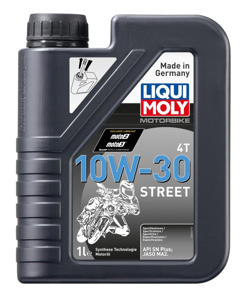 LIQUI MOLY motorový olej MOTORBIKE 4T 10W30 STREET 1L (6) (LIQUI MOLY motorový olej MOTORBIKE 4T 10W30 STREET 1L (6))