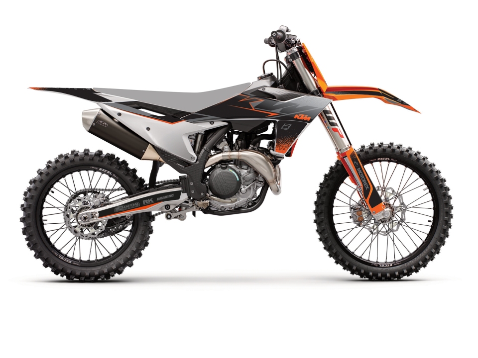 BLACKBIRD sada samolepek (dýhy) KTM SX/SX-F 24, EXC/EXC-F 24-25 MAT BLACK KTM (BLACKBIRD sada samolepek (dýhy) KTM SX/SX-F 24, EXC/EXC-F 24-25 MAT)