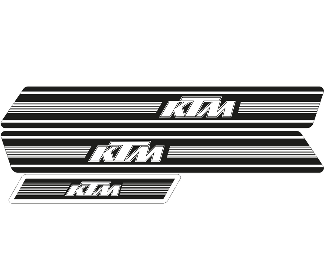 Levně TECNOSEL (BLACKBIRD) sada samolepek (dýhy) KTM GS 74-76, REPLICA KTM, černá pozadí (TECNOSEL (BLACKBIRD) sada samolepek (dýhy) KTM GS 74-76, REPLICA)