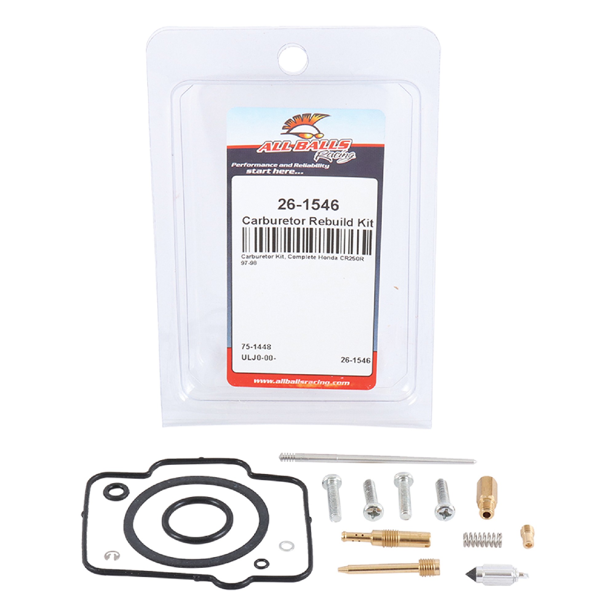 Carburettor repair kit ALL BALLS 26-1546