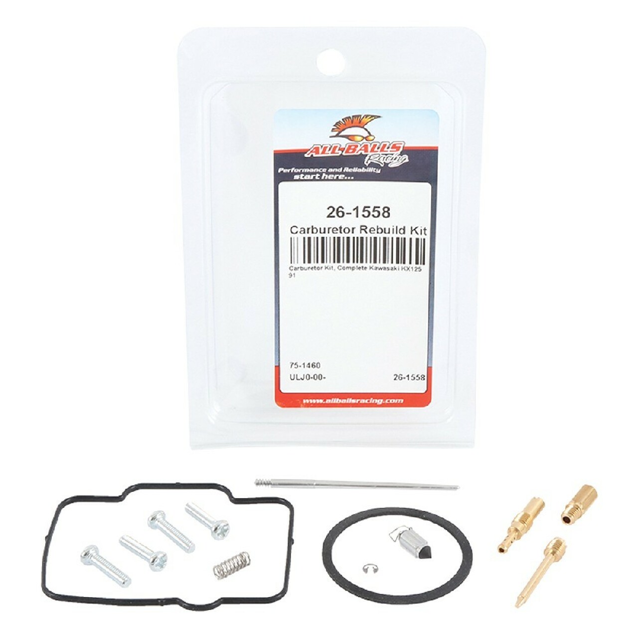 Carburettor repair kit ALL BALLS 26-1558