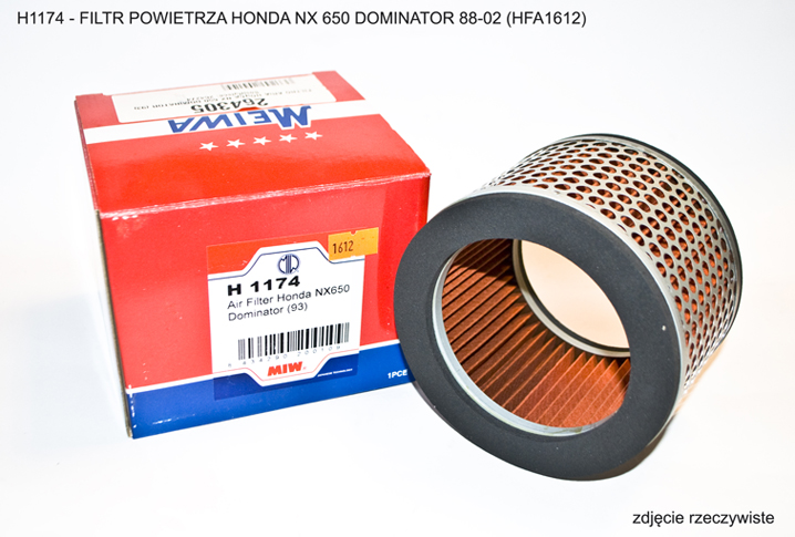 MIW [MEIWA] vzduchový filtr HONDA NX 650 doMINATOR 88-02 (HFA1612) (50)