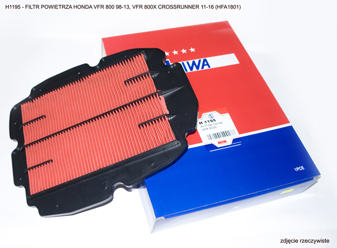 MIW/MEIWA vzduchový filtr HONDA VFR 800 98-13, VFR 800X CROSSRUNNER 11-16