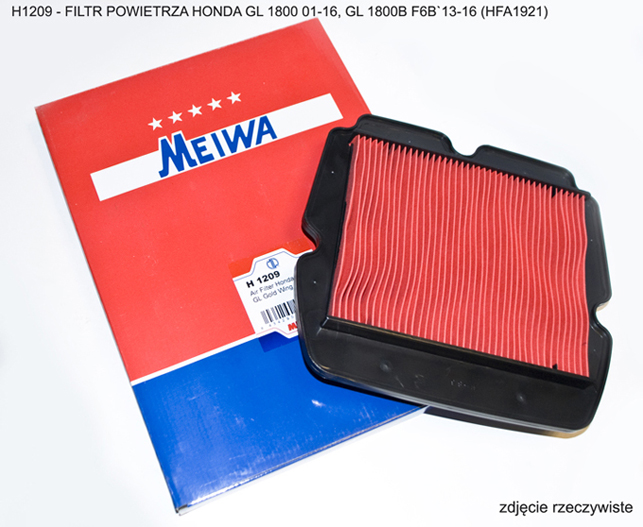 MIW [MEIWA] vzduchový filtr HONDA GL 1800 01-16, GL 1800B F6B`13-16 (HFA1921)