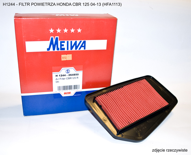 Levně MIW [MEIWA] vzduchový filtr HONDA CBR 125 04-13 (HFA1113) (50) (MIW [MEIWA] vzduchový filtr HONDA CBR 125 04-13 (HFA1113) (50))