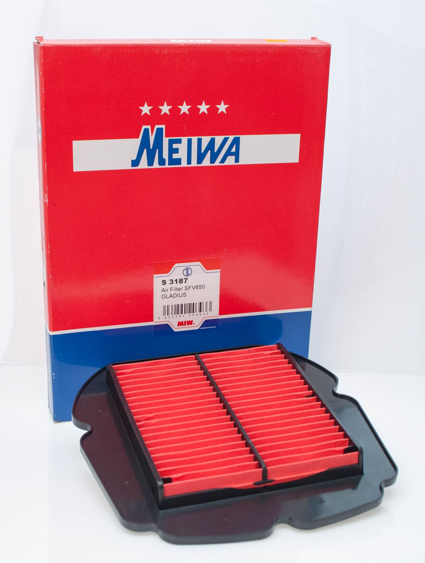 Levně MIW [MEIWA] vzduchový filtr SUZUKI SFV 650 GLADIUS 09-14 (HFA3618) (MIW [MEIWA] vzduchový filtr SUZUKI SFV 650 GLADIUS 09-14 (HFA3618))