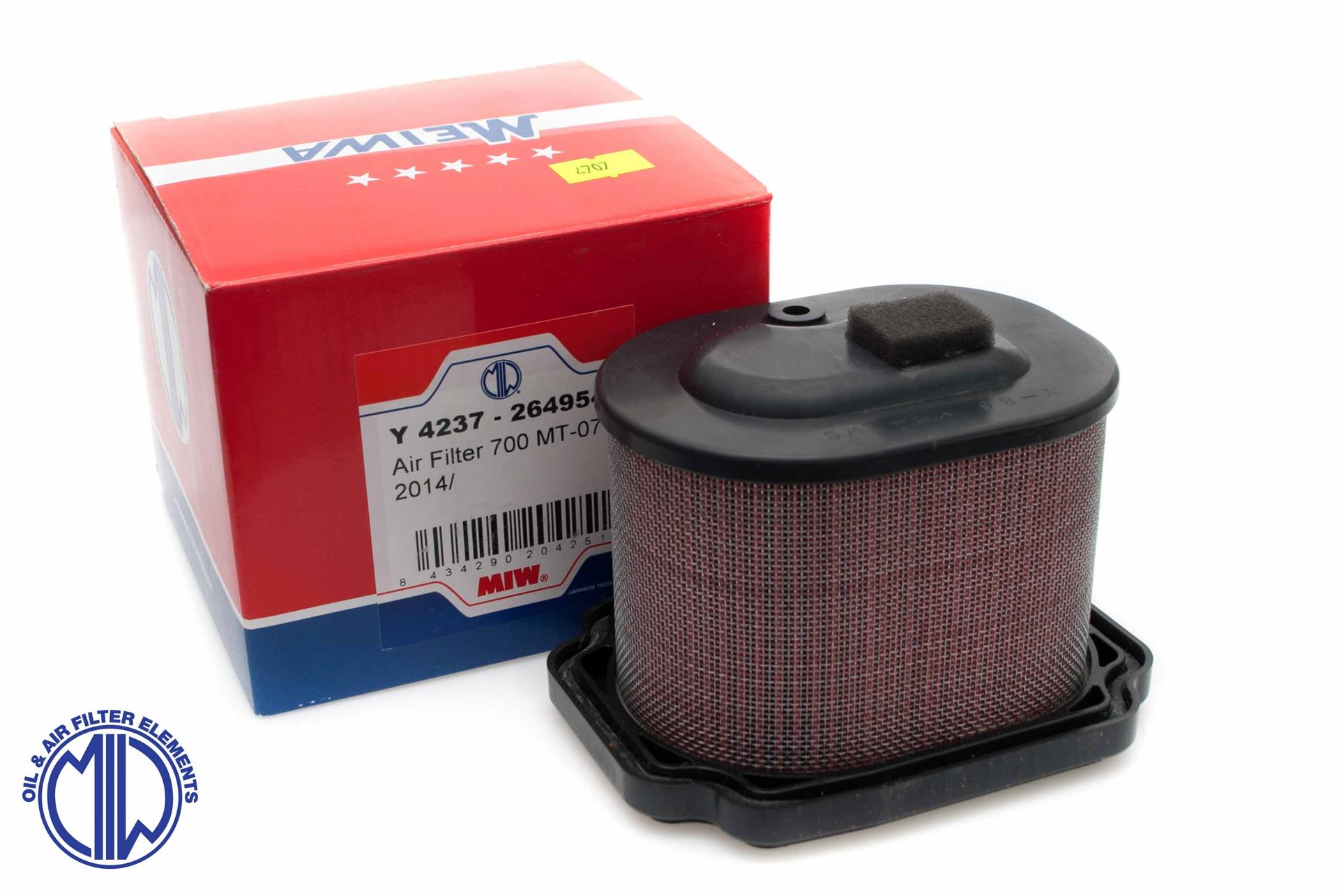 MIW/MEIWA air filter YAMAHA FZ 07 ABS 15-16, MT 07 14-16, XSR 700, XTZ 690, TENERE 700, T7 16