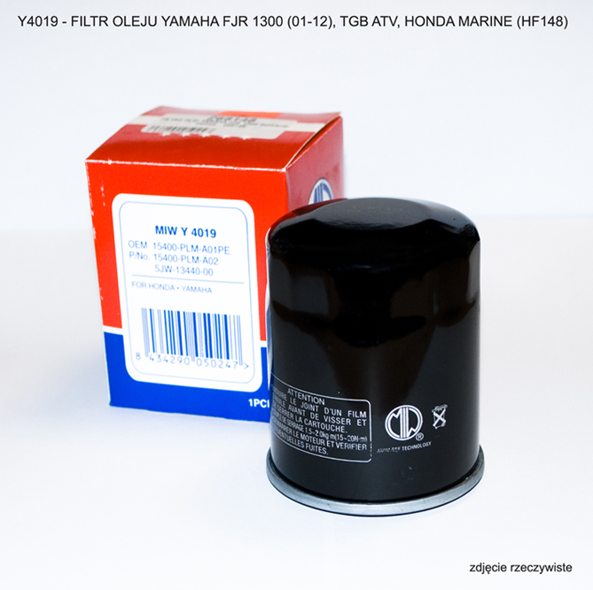 MIW [MEIWA] olejový filtr (01-12), TGB ATV, HONDA MARINE (HF148) (50)