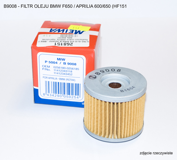 MIW [MEIWA] olejový filtr (HF151) (50)