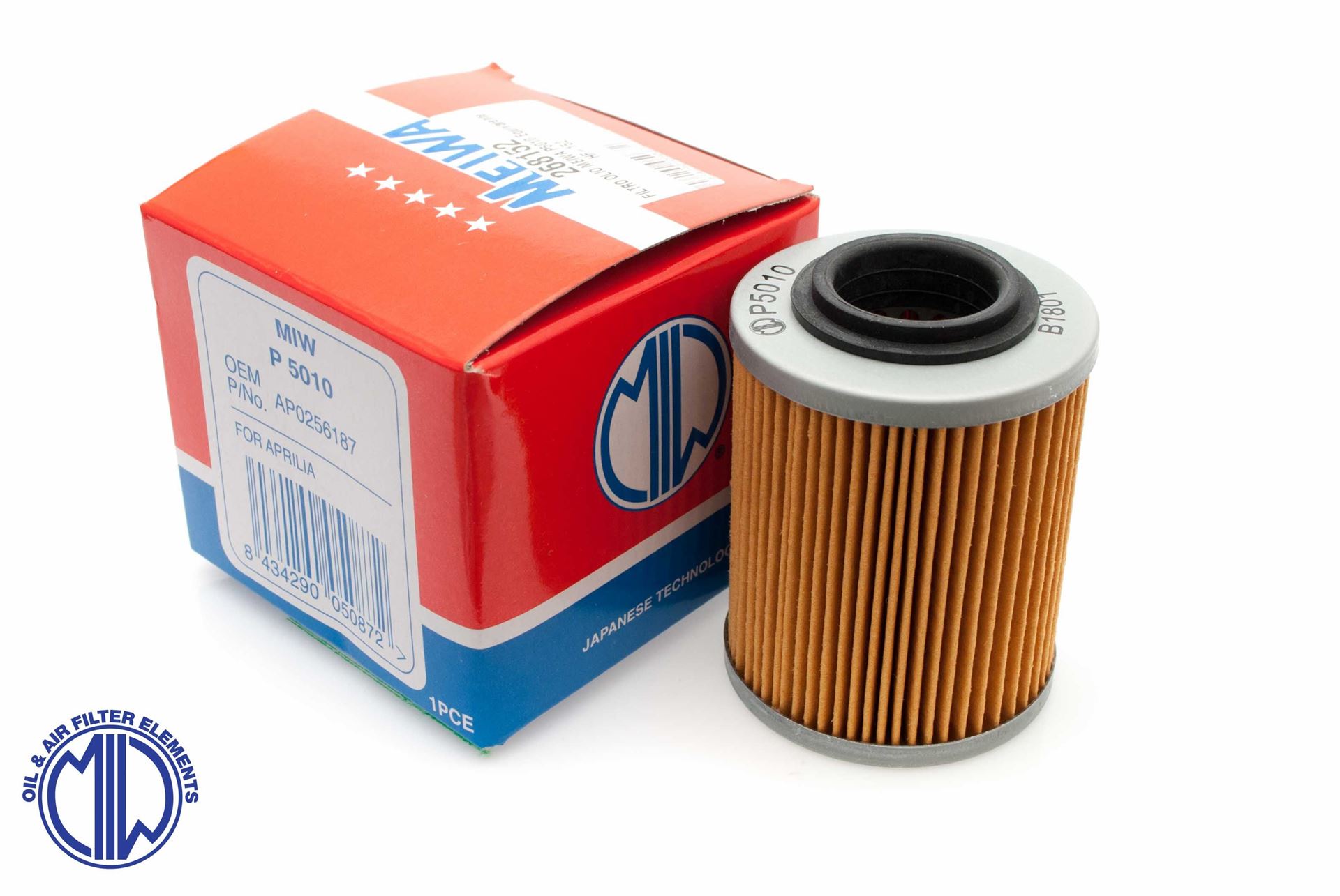 MIW [MEIWA] olejový filtr APRILIA RSV 1000 / BOMBARDIER / CAN-AM (HF152) (50)