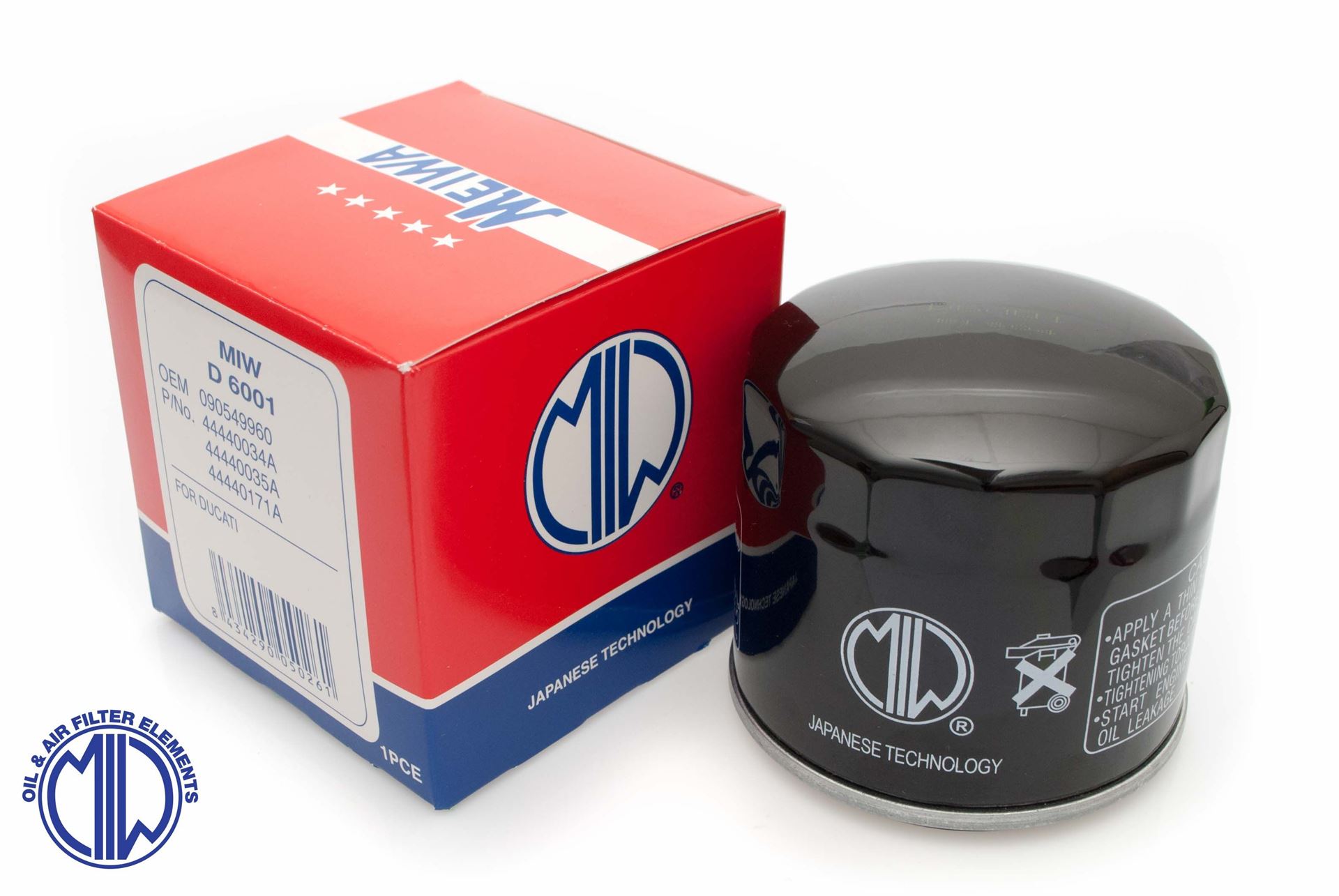 MIW [MEIWA] olejový filtr DUCATI MONSTER ST/GT/MULTIstrada (HF153) (50) (MIW [MEIWA] olejový filtr DUCATI MONSTER ST/GT/MULTIstrada (HF153) (50))