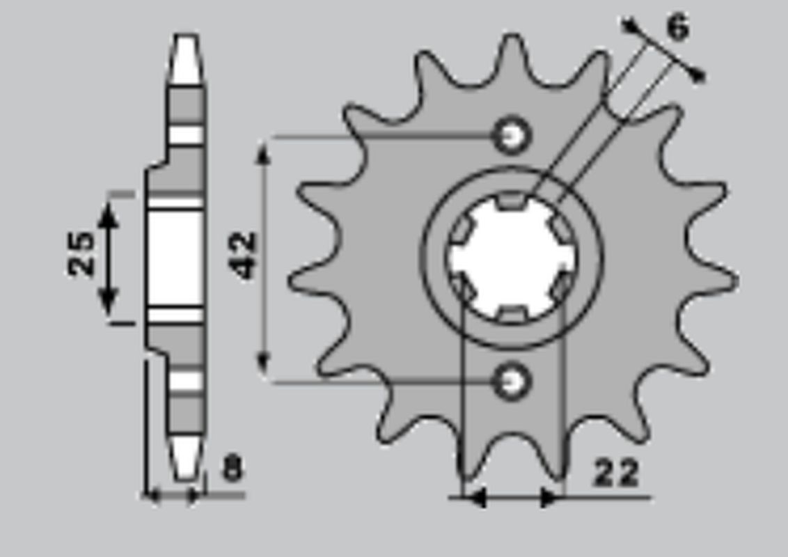 JR sprocket front 281 14 (28114jt) (JTF281.14) (28114JR)