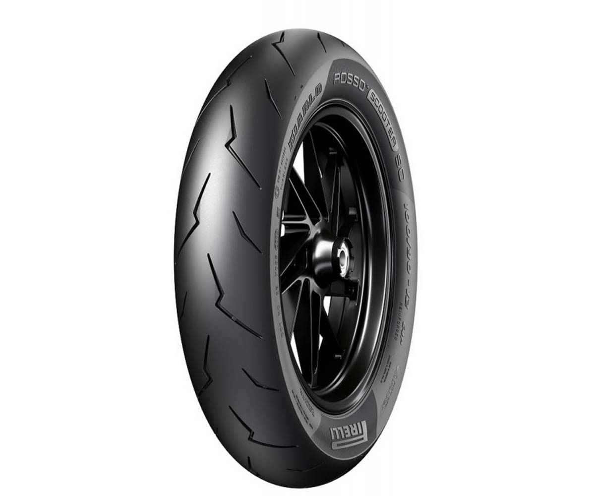 PIRELLI 100/90-12 DIABLO ROSSO SCOOTER SC 64P TL M/C REINF PŘEDNÍ DOT 2024 (PIT BIKE) (PIRELLI 100/90-12 DIABLO ROSSO SCOOTER SC 64P TL M/C REINF)