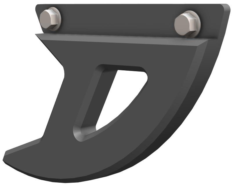 Cover of the brake disc rearplastic CROSSPRO 2CP092065A0300