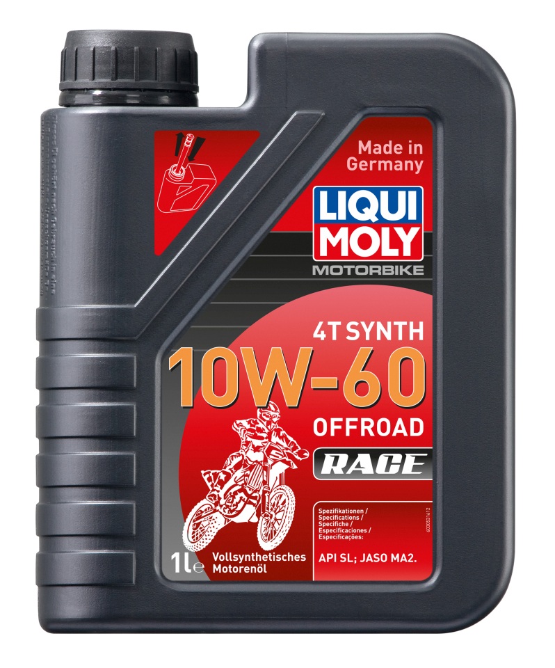 LIQUI MOLY motorový olej MOTORBIKE 4T syntetický 10W60 OFFROAD RACE 1L (6)