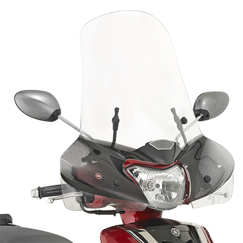 KAPPA plexi štít HONDA SH 300I (07-14), VISION 50-110 (11-20), YAMAHA D’ELIGHT 125 (17-20) - potřebné upevnění