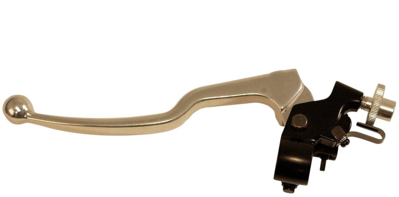 EMGO spojková páčka s upevněním (kompletní) SUZUKI GSX-R 600 / 750 96-05, GSX-R 100001-04, TL 1000 S 97-01 barva stříbrná (57500-44F10/40F00)