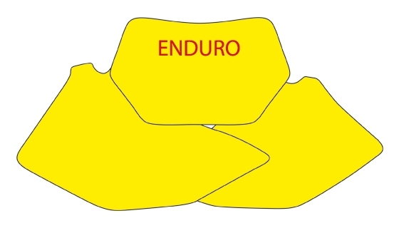 Levně BLACKBIRD sada samolepek (dýhy) pod startovní číslo YAMAHA WR 250F 07-14, WR 450F 07-11 (BLACKBIRD sada samolepek (dýhy) pod startovní číslo YAMAHA)
