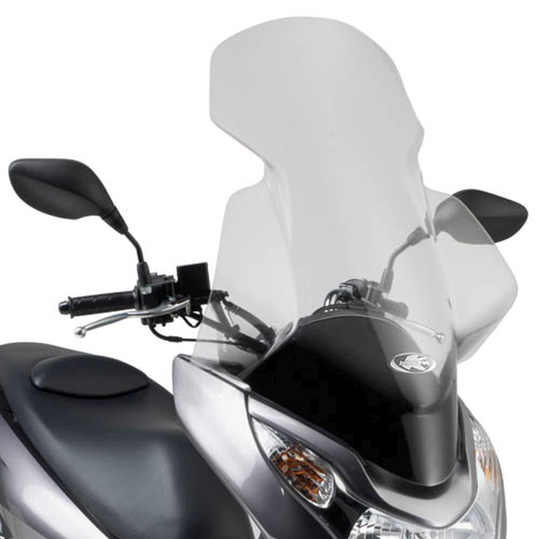 KAPPA plexi štít HONDA PCX 125-150 (10-13) 82 X 58 cm průhledný - potřebné upevnění D323KITK