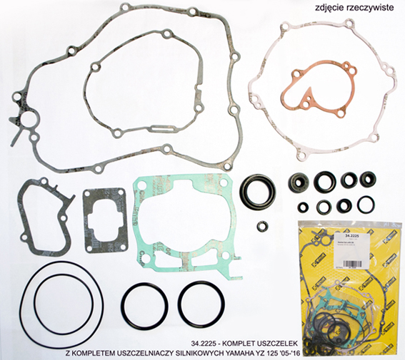 Complete gasket set including complete engine gasket PROX 34.2225