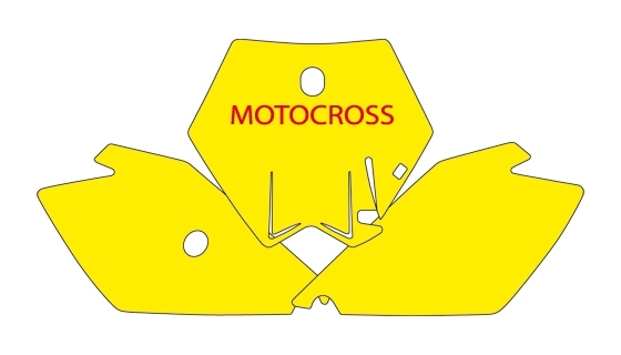 BLACKBIRD sada samolepek (dýhy) pod startovní číslo KTM SX 85 04-12 (BLACKBIRD sada samolepek (dýhy) pod startovní číslo KTM SX 85 04-12)