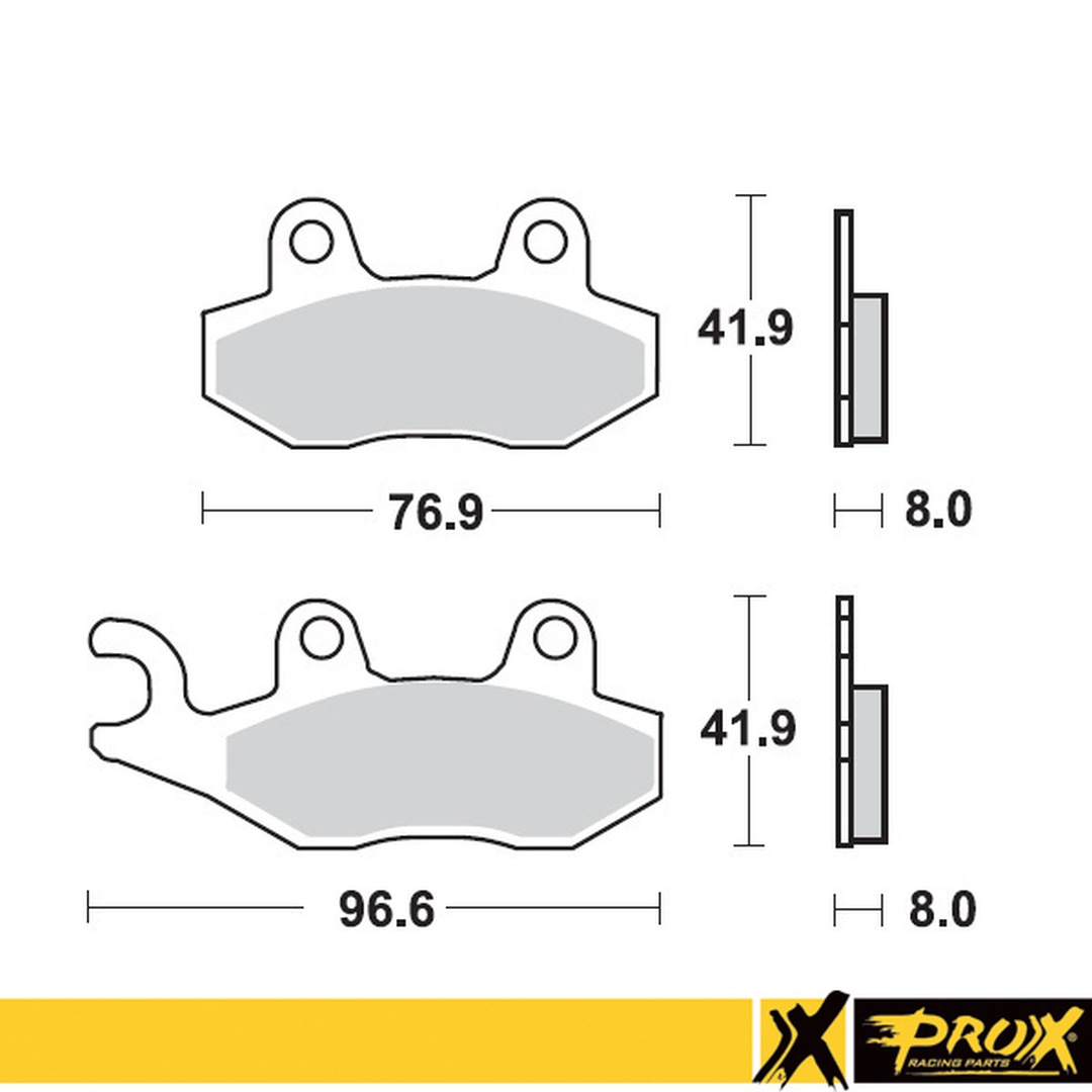 Brake pads PROX 37.100202
