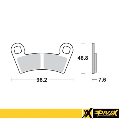 Brake pads PROX 37.167102