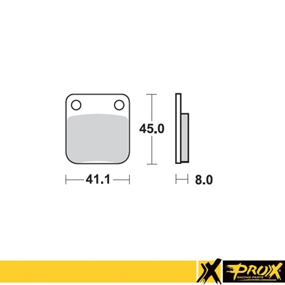 Brake pads PROX 37.202002