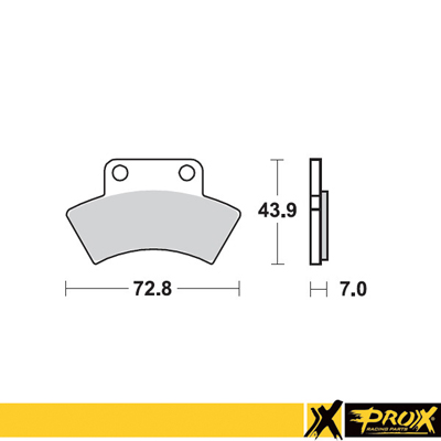 Brake pads PROX 37.204402