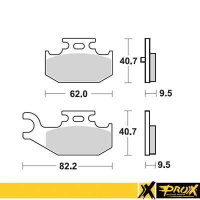 Brake pads PROX 37.226102