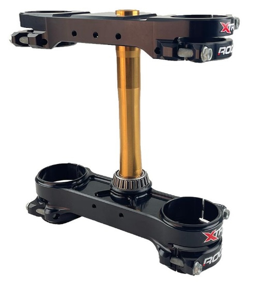 XTRIG vzpěry předního zavěšení ROCS TECH TRIPLE CLAMPS KTM SX/SX-F 23-26; EXC/EXC-F 24-26; GAS GAS EC/ECF/MC/MCF 23-26; HUSQVARNA FC/TC 23-26; FE/TE