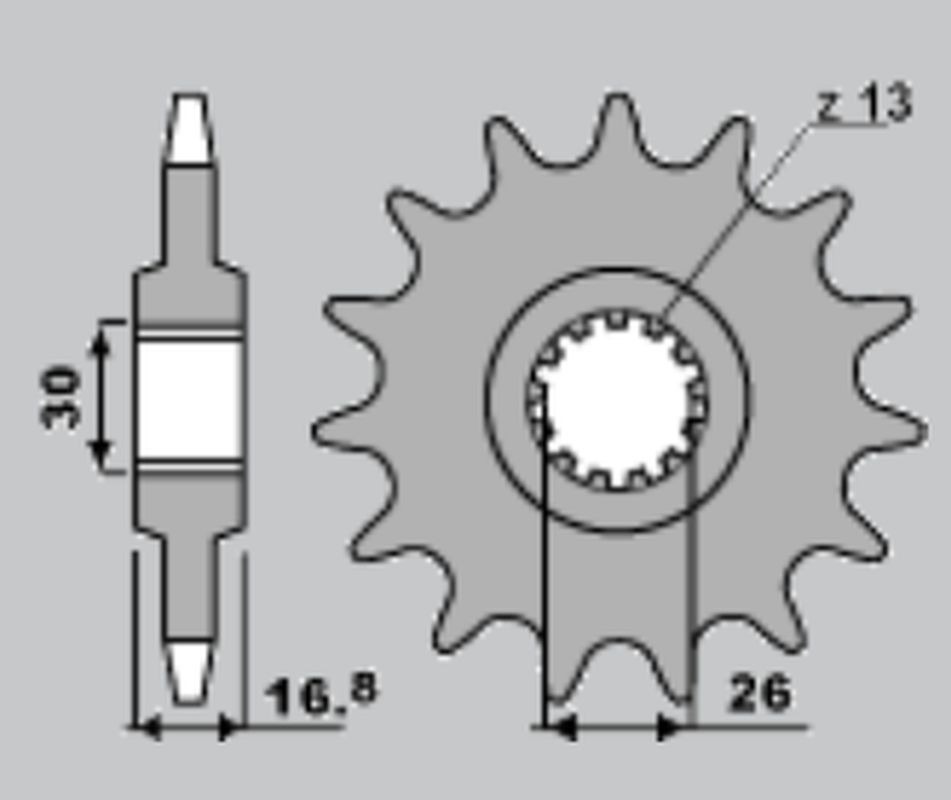 JR rozeta 408 42 (30242JT) HONDA CBR 900 RR 92-95