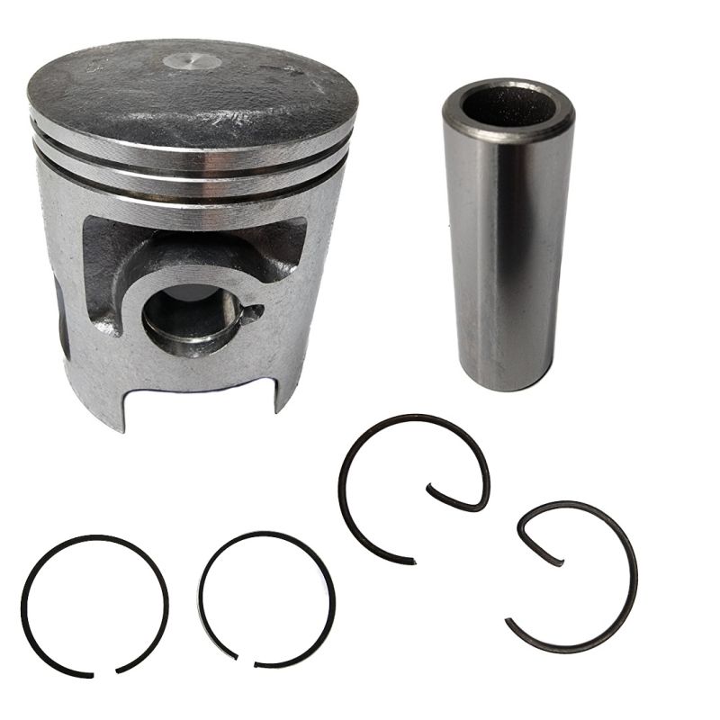 Píst YAMAHA DT 125 MX (větrem chlazený) (57,50 mm) (Píst YAMAHA DT 125 MX (větrem chlazený) (57,50 mm))