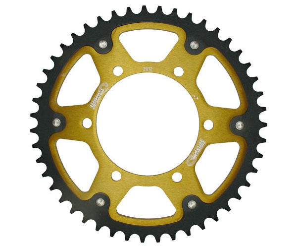 SUPERSPROX rozeta STEALTH (ocel-hliník) 4405 47 HONDA CBR 600RR 07-16 (JTR1307.47) barva zlatá (SUPERSPROX rozeta STEALTH (ocel-hliník) 4405 47 HONDA)