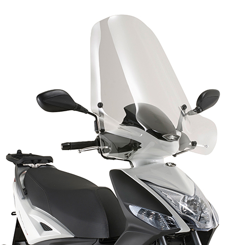 KAPPA plexi štít KYMCO AGILITY 50-125-150 72 X 66 cm průhledný - potřebné upevnění A440AK do ročníků 08-13 i A6119AK do ročníků 14-25