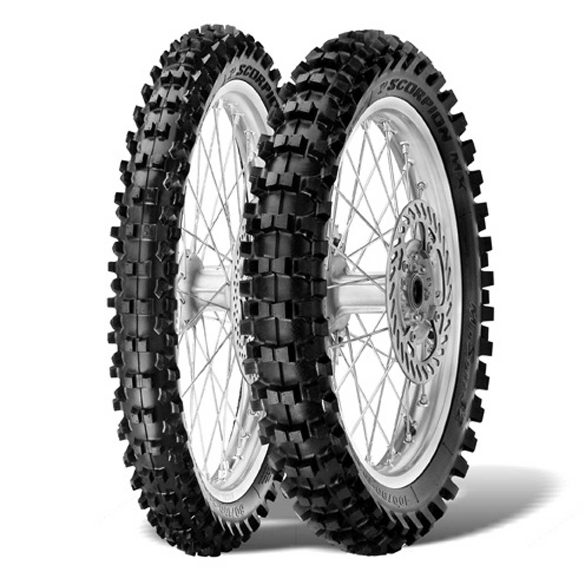 PIRELLI 80/100-21 NEW SCORPION MX32 MID SOFT MST 51M TT M/C PŘEDNÍ DOT 2025