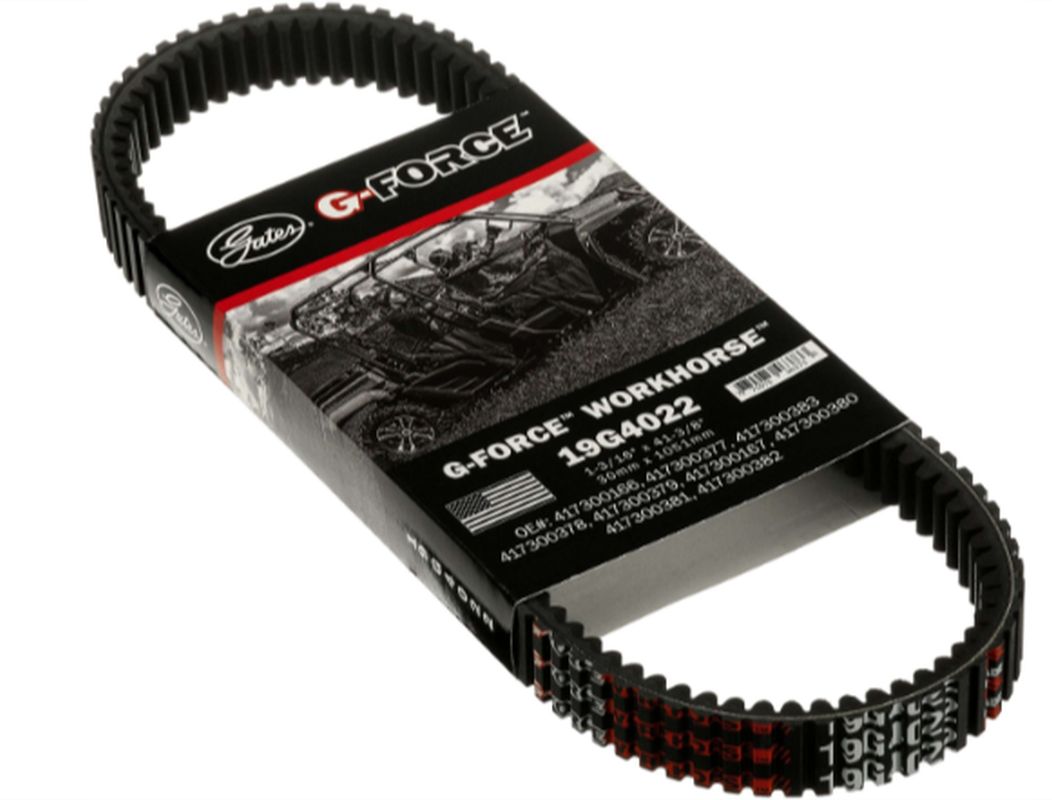 GATES hnací řemen ATV G-FORCE (937x37x14,4MM) ARCTIC CAT 550/650/700 LTD/H 1/ALTERRA/MUD PRO/TBX/TRVPROWLER '05-'17, TEXTRON ALTERRA 570/700 '18-'20 (46G3569) (náhrada za 9823-01059 a 9827-01056)
