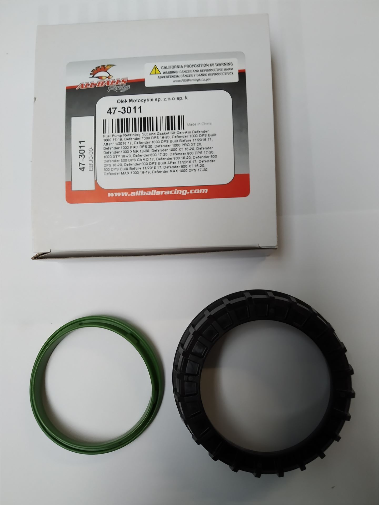 Levně ALL BALLS matice s těsněním zajišťující palivové čerpadlo CAN-AM DEFENDER 1000 16-19, DEFENDER 1000 DPS 16-19, DEFENDER 1000 DPS BUILT BEFORE 11/2016