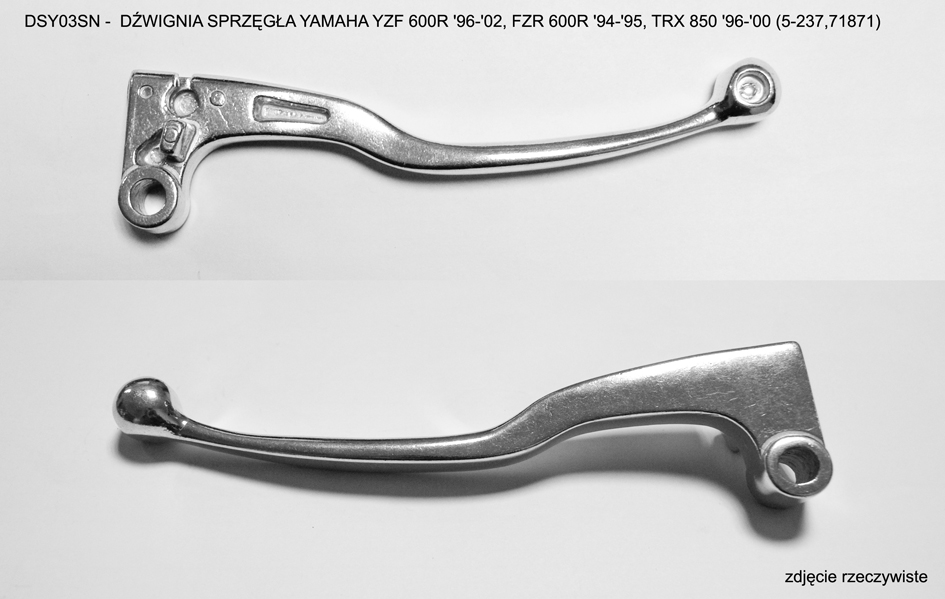 PSYCHIC spojková páčka YAMAHA YZF 600R 96-02, FZR 600R 94-95, TRX 850 96-00 (5-237,71871) (DSY03SN)