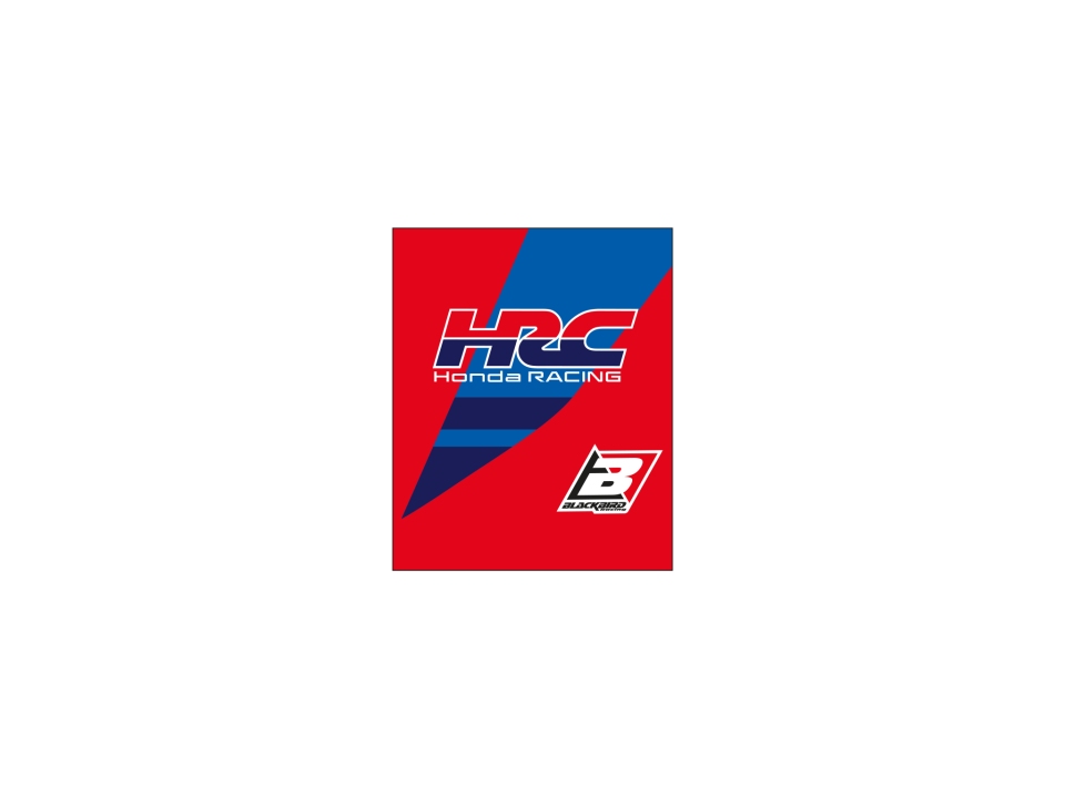 BLACKBIRD ochranné krytky na gripy LOGO HONDA REPLICA TEAM HRC 22 barva červená modrá