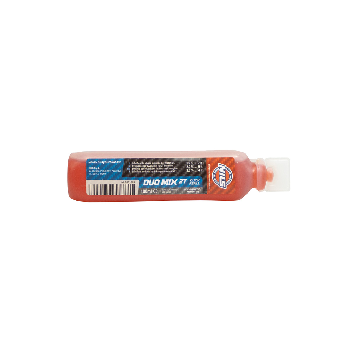 Levně NILS 2T směsný olej DUO MIX QUICK REFILL (rychlýE UZUPEŁNIENIE) 100ML (AKC) (NILS 2T směsný olej DUO MIX QUICK REFILL (rychlýE UZUPEŁNIENIE) 100ML)