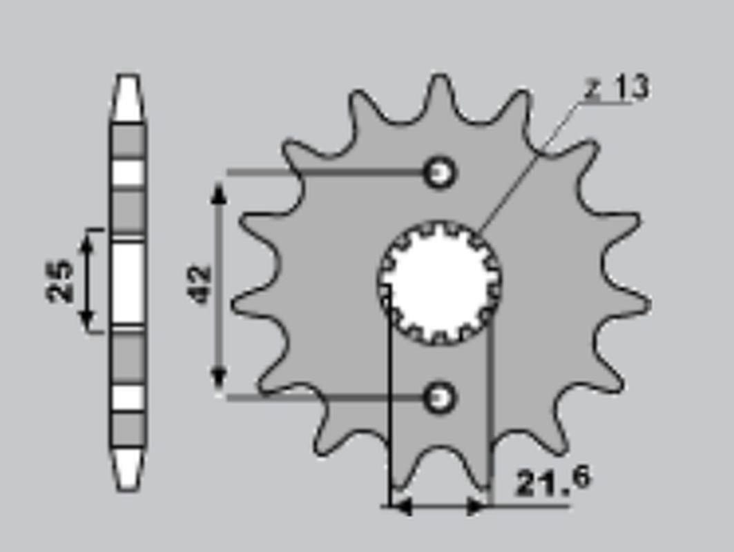 JR sprocket front 513 15 (51915jt) (51315JR)