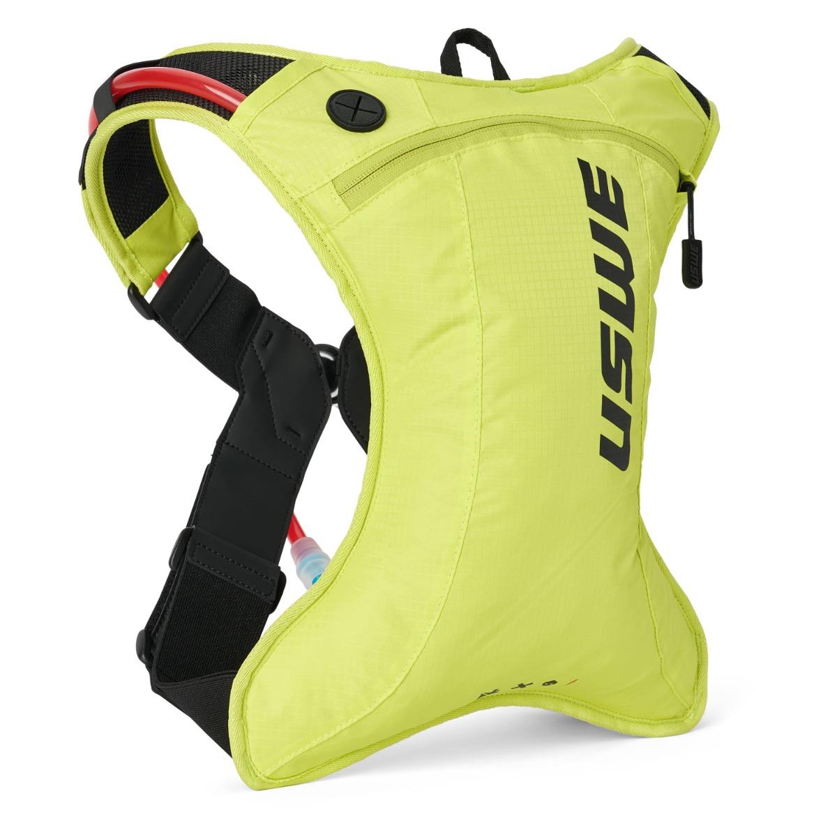 USWE CAMEL BAG OUTLANDER 2 CRAZY YELLOW barva žlutá fluorescenční MOTO/jízdní kolo objem 1,5L tekutina (2L batoh)