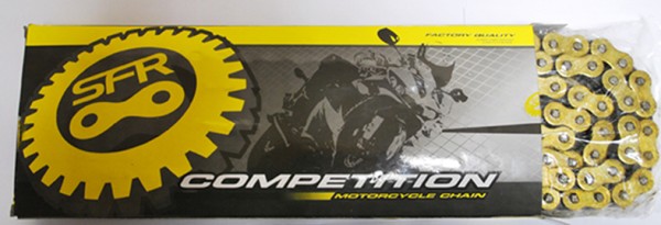 SFR 530HV-O-118 drive chain (118 articles) O-RING (to 750ccm 70km) colour gold (530/118) (530HVO-118)